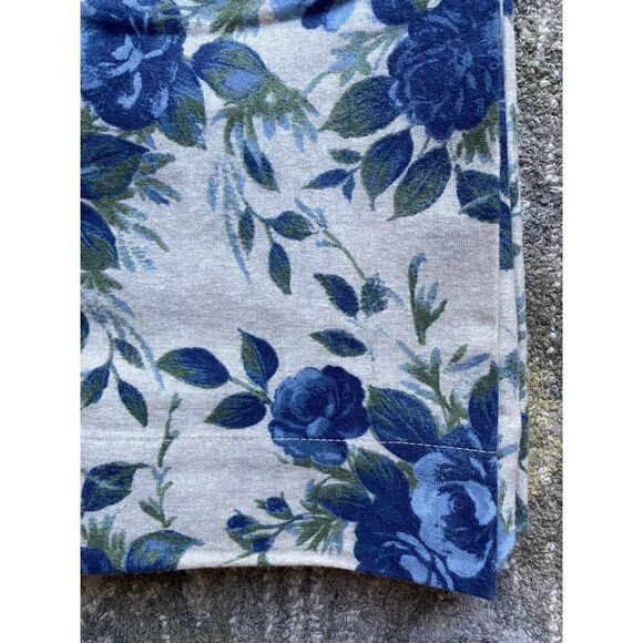 Flower Flannel Bed Pillow Case Set Made In Portigual - Picture 5 of 6